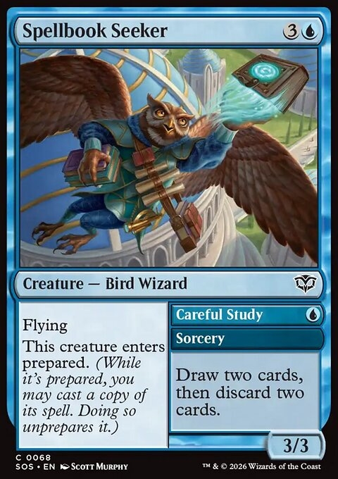Spellbook Seeker // Careful Study