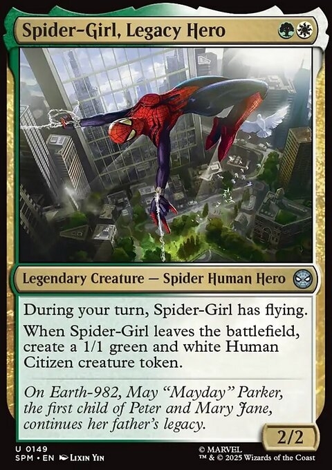 Spider-Girl, Legacy Hero