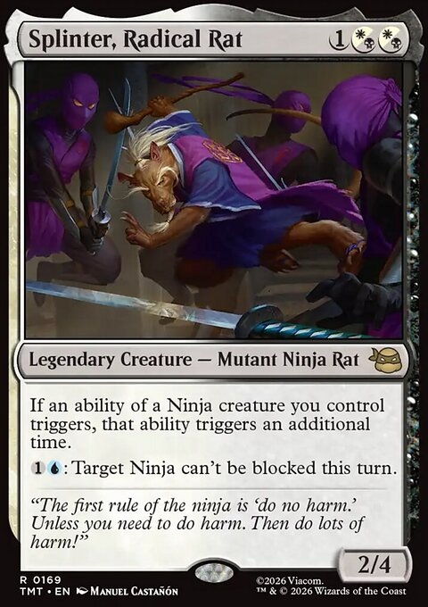 Splinter, Radical Rat