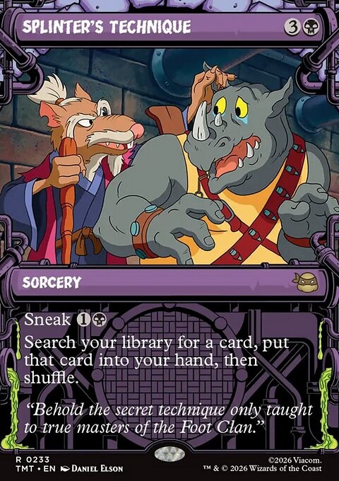 Splinter's Technique