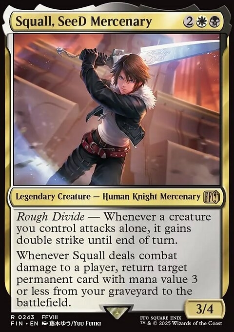 Squall, SeeD Mercenary