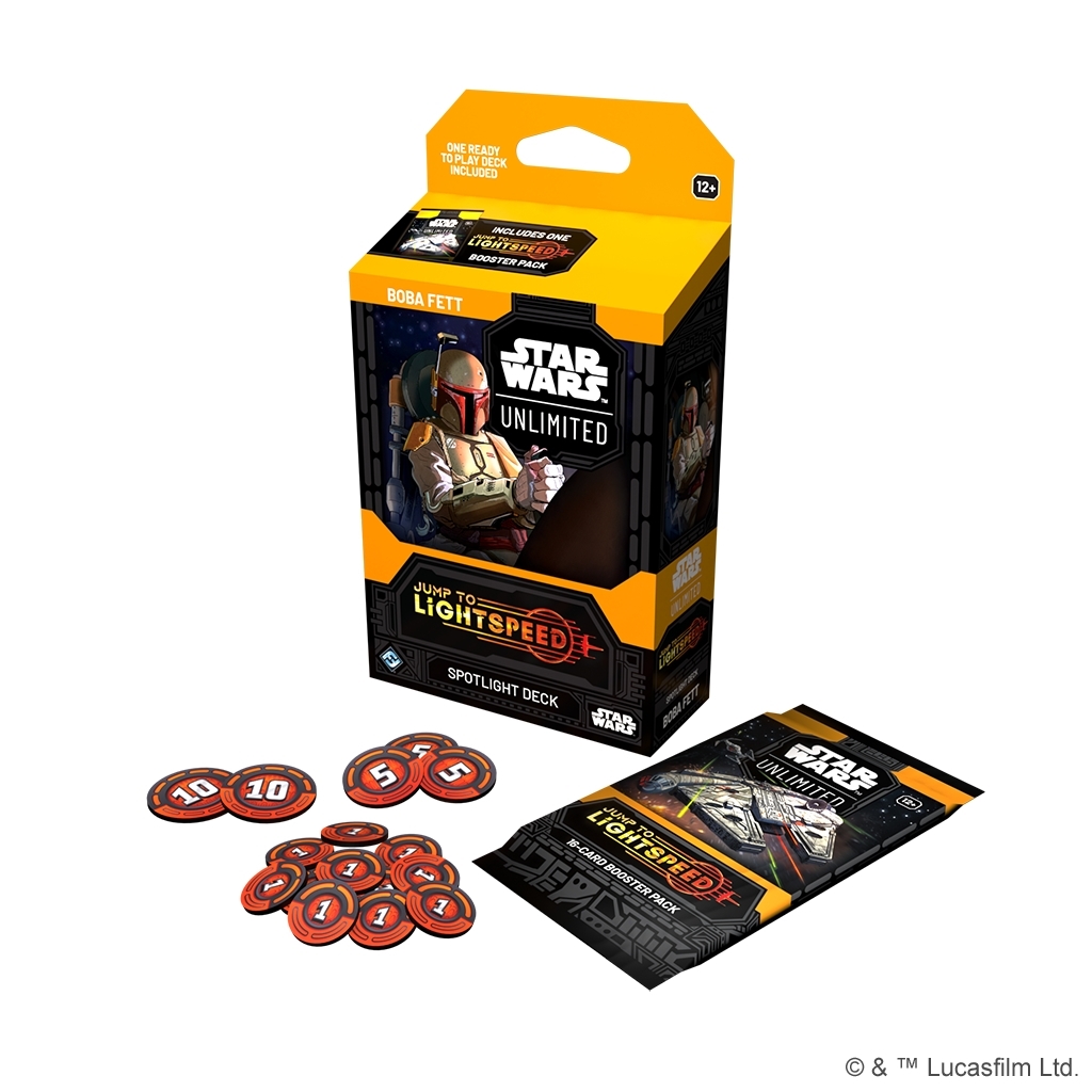 Star Wars Unlimited Jump to Lightspeed Spotlight Deck - Boba Fett