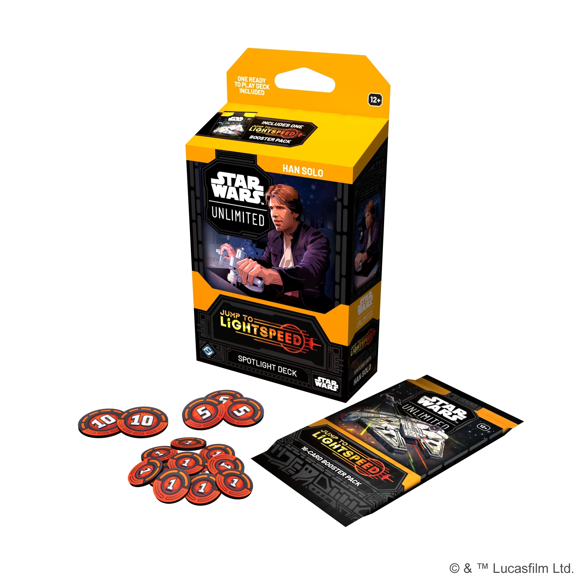 Star Wars Unlimited Jump to Lightspeed Spotlight Deck - Han Solo
