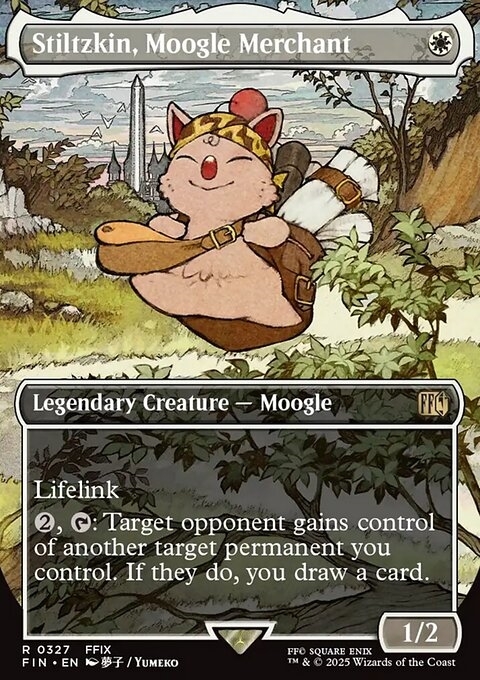 Stiltzkin, Moogle Merchant