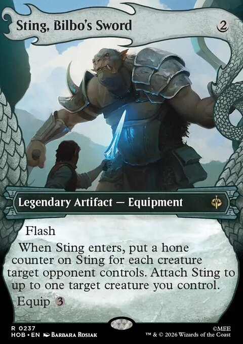 Sting, Bilbo's Sword
