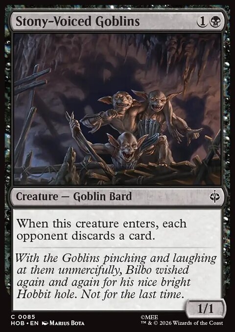 Stony-Voiced Goblins