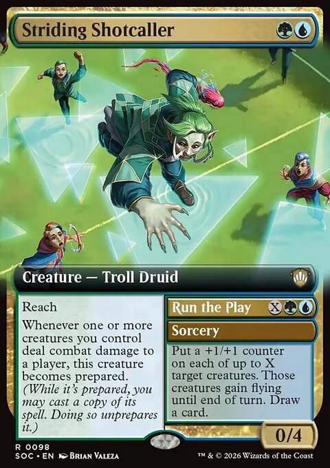 Striding Shotcaller // Run the Play