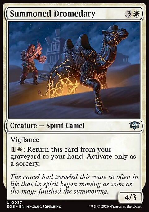 Summoned Dromedary