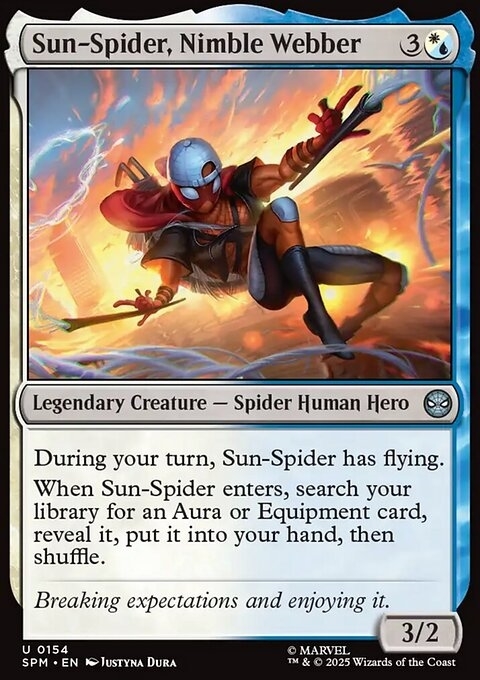 Sun-Spider, Nimble Webber