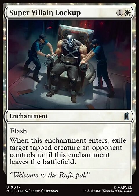 Super Villain Lockup