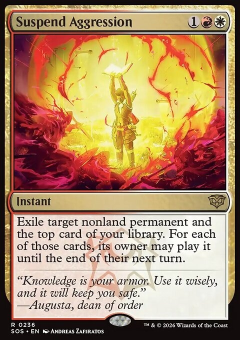 Suspend Aggression