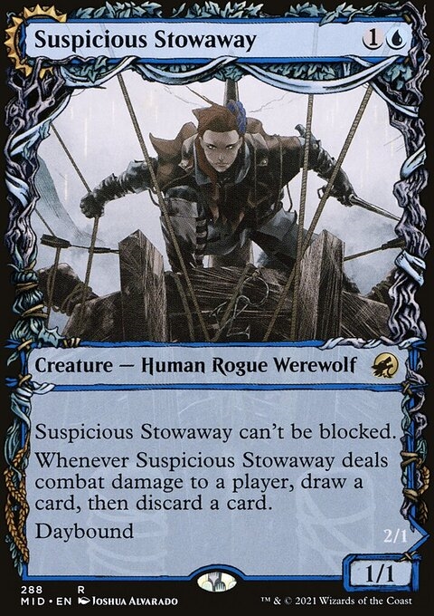 Suspicious Stowaway // Seafaring Werewolf