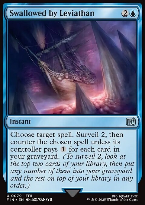 Swallowed by Leviathan