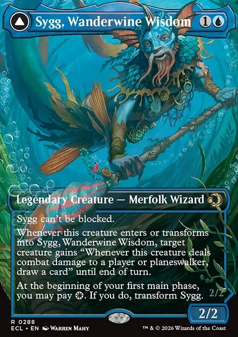 Sygg, Wanderwine Wisdom // Sygg, Wanderbrine Shield