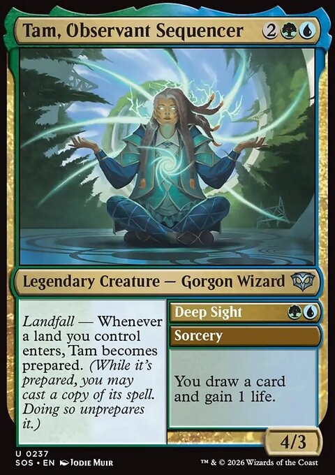 Tam, Observant Sequencer // Deep Sight