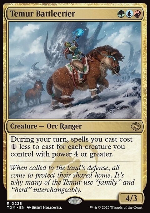 Temur Battlecrier