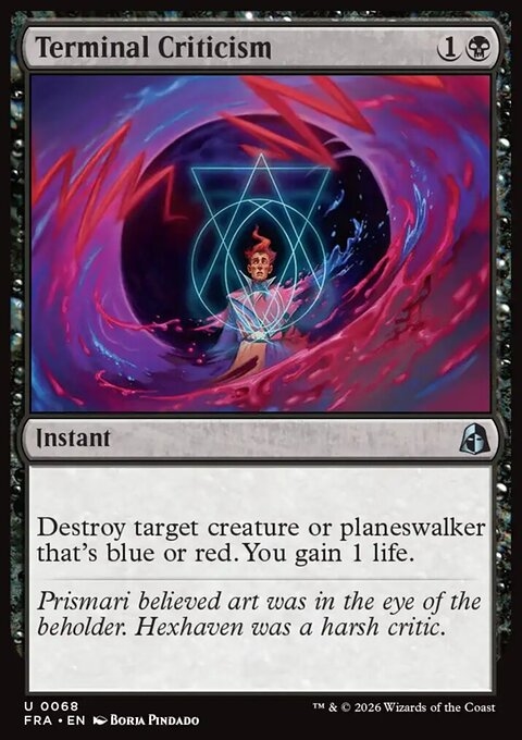 Terminal Criticism