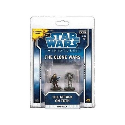 The Clone Wars The Attack On Teth Map Pack Star Wars Miniatures