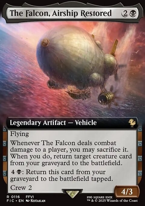 The Falcon, Airship Restored