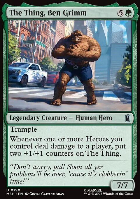 The Thing, Ben Grimm