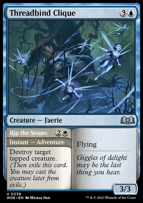 Threadbind Clique // Rip the Seams