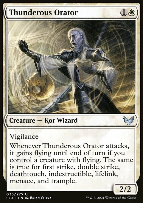 Thunderous Orator