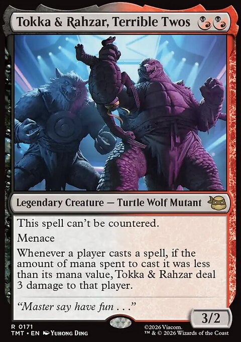 Tokka & Rahzar, Terrible Twos