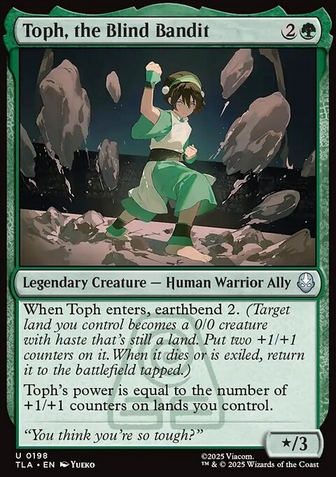 Toph, the Blind Bandit