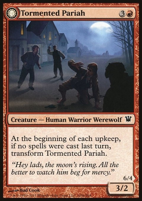 Tormented Pariah // Rampaging Werewolf
