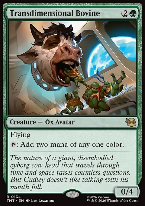 Transdimensional Bovine