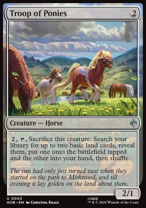 Troop of Ponies