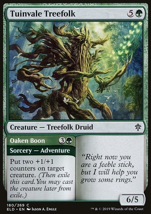 Tuinvale Treefolk // Oaken Boon