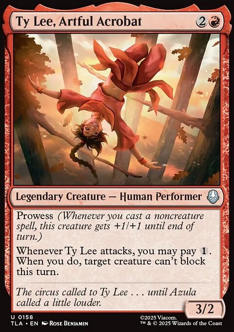 Ty Lee, Artful Acrobat