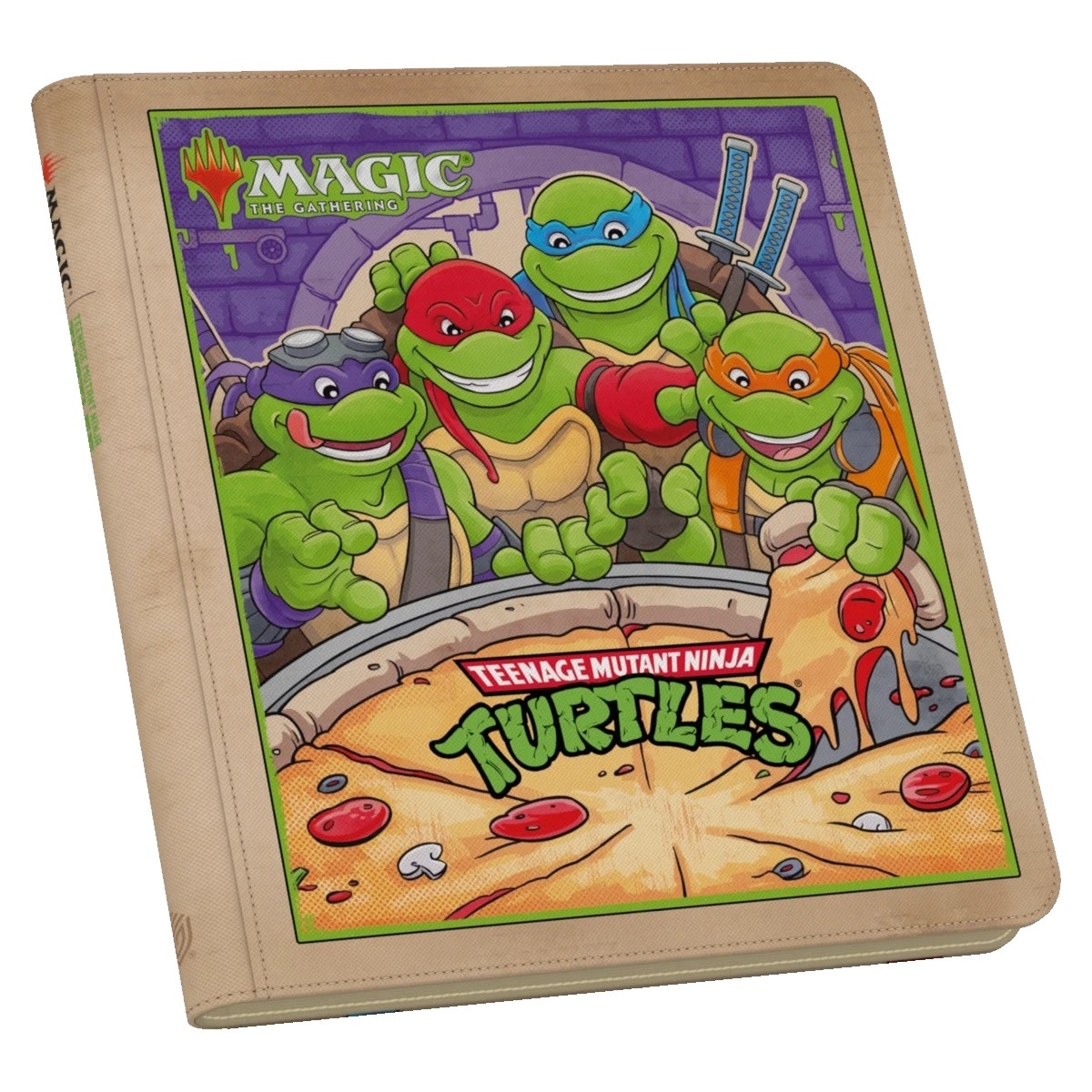 Ultimate Guard 24-Pocket ZipFolio 480 MTG: TMNT - Pizza Box