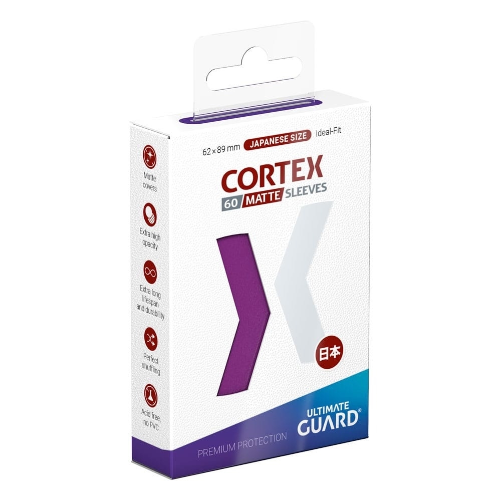 Ultimate Guard Cortex 60 Japanese Size Sleeves - Matte Purple