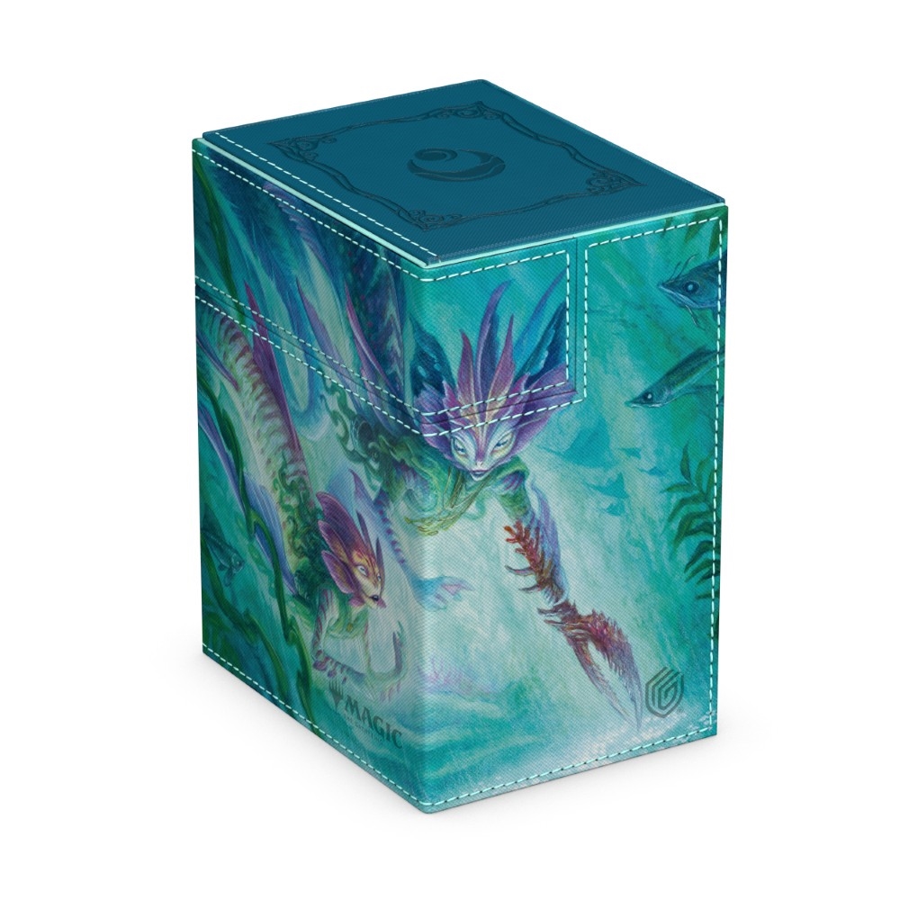 Ultimate Guard Flip'n'Tray 133+ XenoSkin Magic Lorwyn Eclipsed - Silvergill Mentor Deck Box