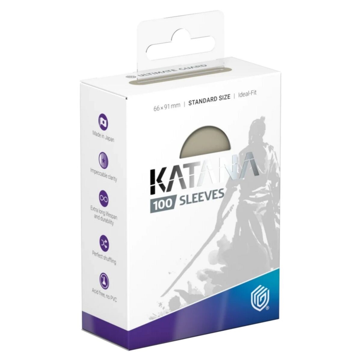 Ultimate Guard Katana 100 Standard Size Sleeves - Autumn Moon