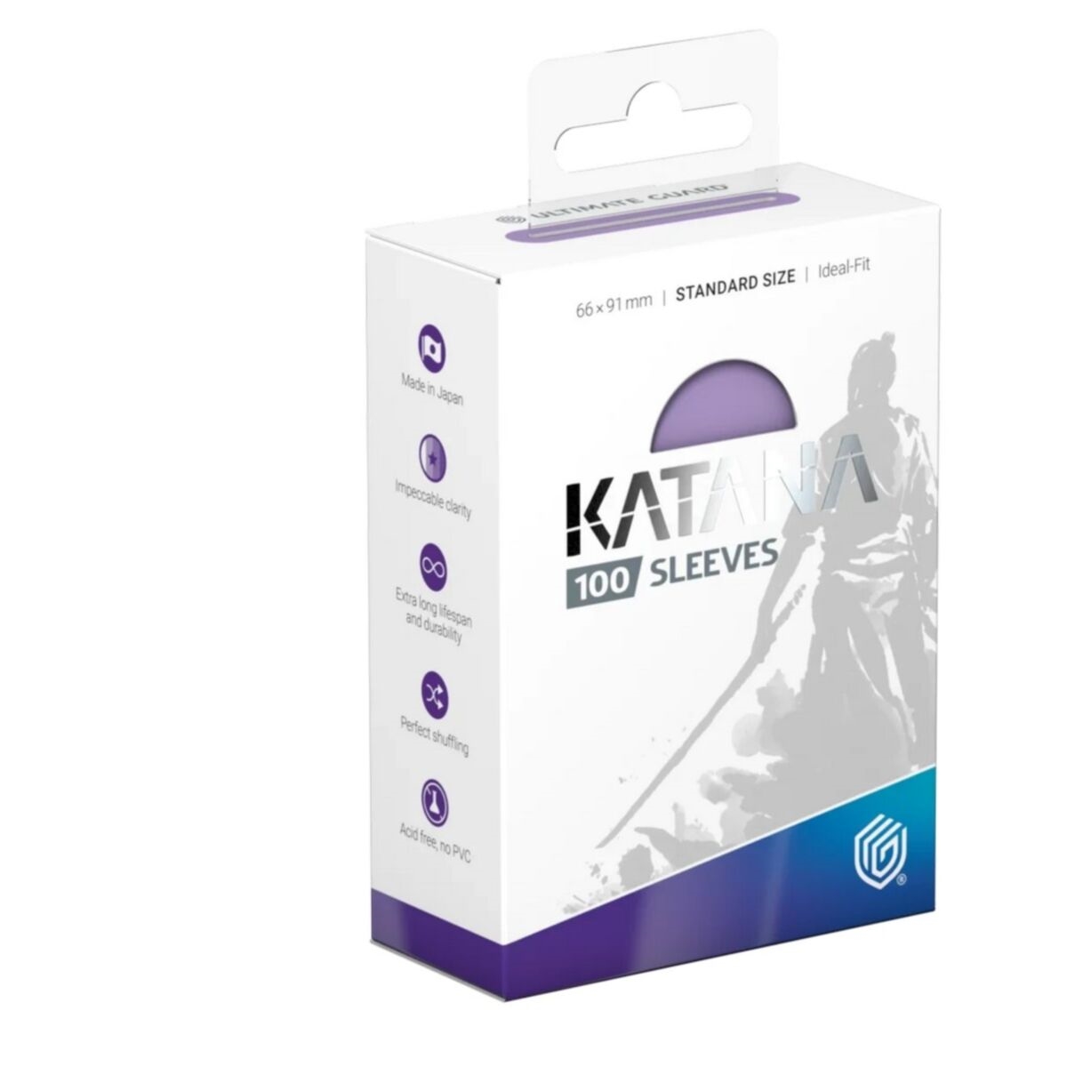 Ultimate Guard Katana 100 Standard Size Sleeves - Summer Cloud
