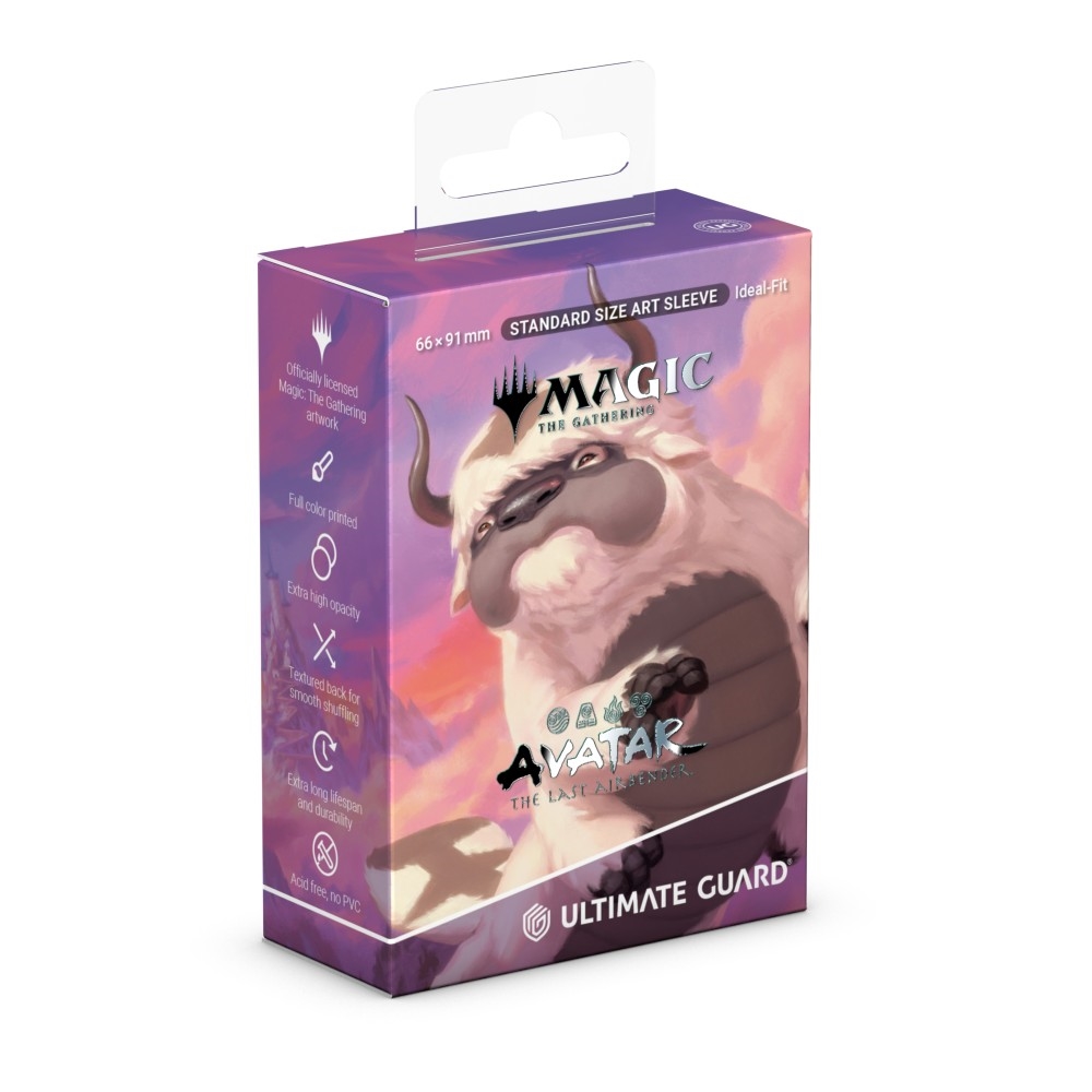 Ultimate Guard Standard Size Art Sleeves MTG Avatar Appa, Aang's Companion