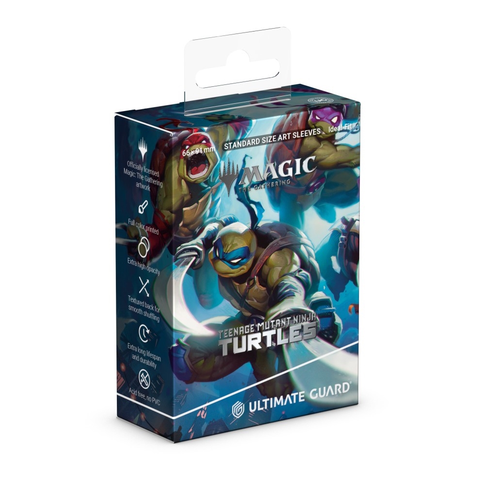 Ultimate Guard Standard Size Art Sleeves MTG TMNT - Heroes in a Half-Shell