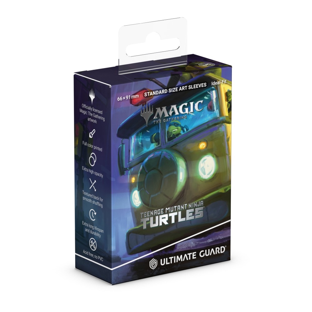 Ultimate Guard Standard Size Art Sleeves MTG TMNT - Turtle Van