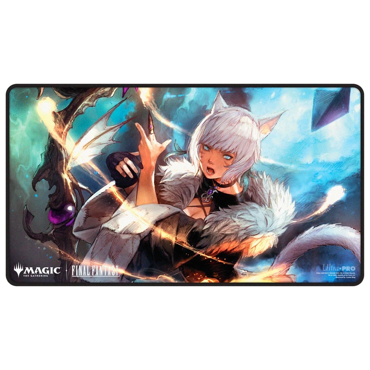 Ultra Pro Black Stitched Playmat MTG Final Fantasy Y'shtola Rhul
