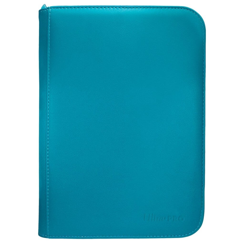 Ultra Pro Vivid 4-Pocket Zippered Pro-Binder Teal