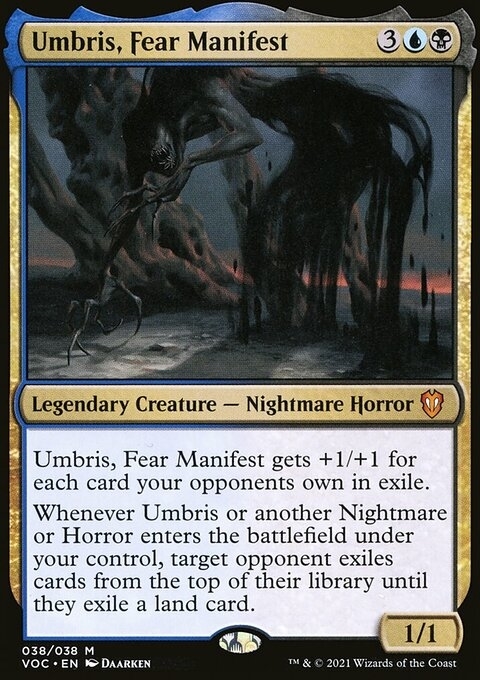 Umbris, Fear Manifest