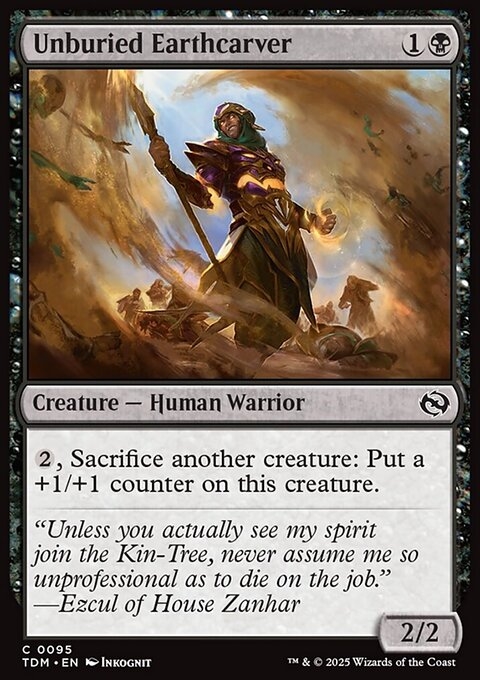Unburied Earthcarver