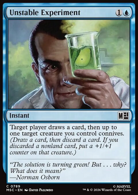 Unstable Experiment