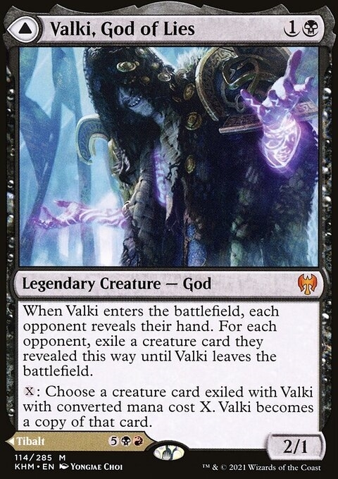 Valki, God of Lies // Tibalt, Cosmic Impostor