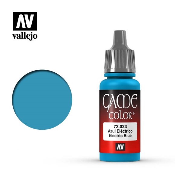 Vallejo Game Color Paint 17mL Electric Blue 72.023