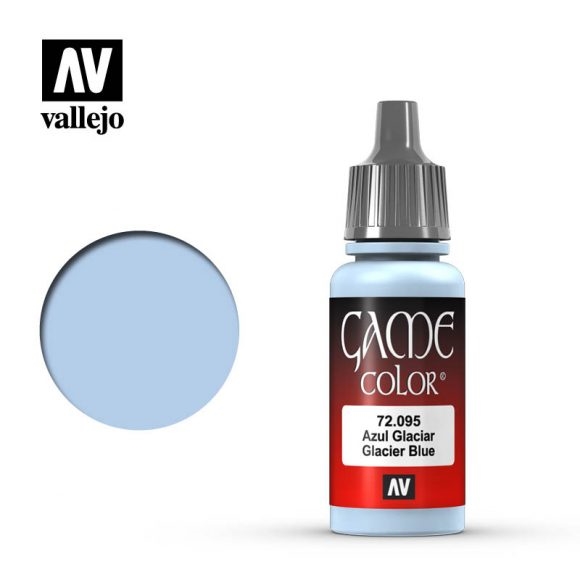 Vallejo Game Color Paint 17mL Glacier Blue 72.095