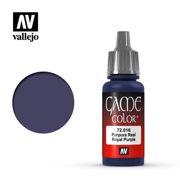 Vallejo Game Color Paint 17mL Royal Purple 72.016